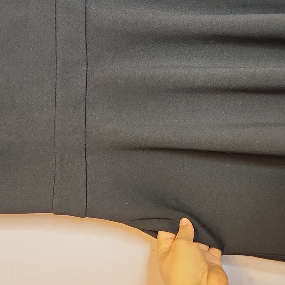 BANANA REPUBLIC Black Ponte Tank Dress Black, size 8 - Picture 5 of 13